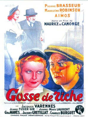 Gosse de riche - French Movie Poster (thumbnail)