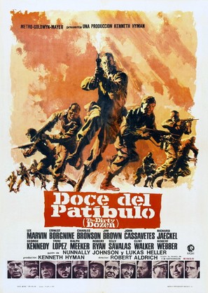 The Dirty Dozen - Spanish Movie Poster (thumbnail)