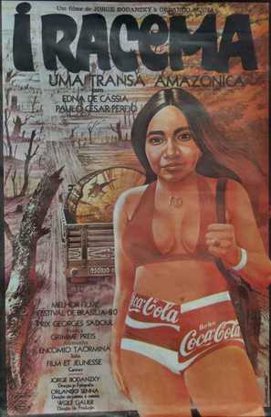 Iracema - Uma Transa Amaz&ocirc;nica - Brazilian Movie Poster (thumbnail)