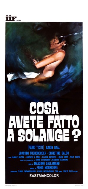 Cosa avete fatto a Solange? - Italian Movie Poster (thumbnail)