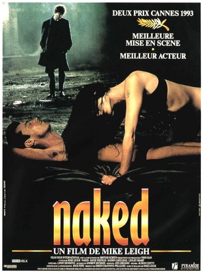 Naked - French Movie Poster (thumbnail)