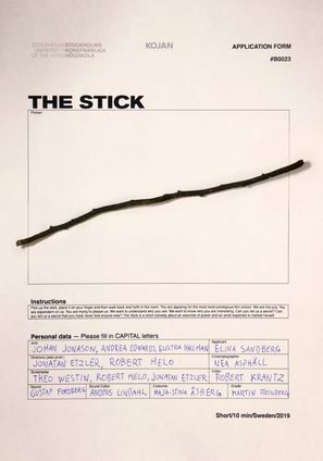 The Stick - Swedish Movie Poster (thumbnail)