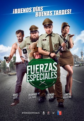Fuerzas Especiales - Chilean Movie Poster (thumbnail)
