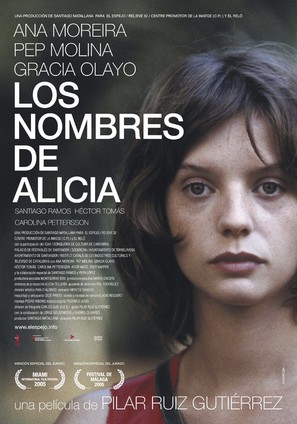 Los nombres de Alicia - Spanish Movie Poster (thumbnail)