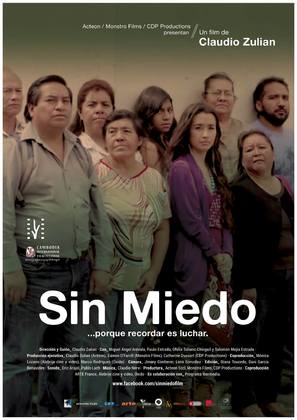 Sin miedo - Spanish Movie Poster (thumbnail)