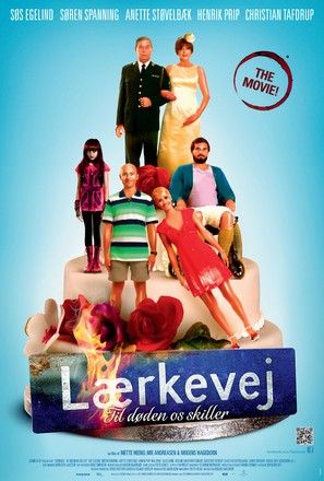 L&aelig;rkevej - til d&oslash;den os skiller - Danish Movie Poster (thumbnail)
