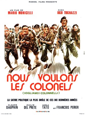Vogliamo i colonnelli - French Movie Poster (thumbnail)