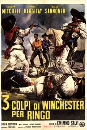 3 colpi di Winchester per Ringo - Italian Movie Poster (thumbnail)