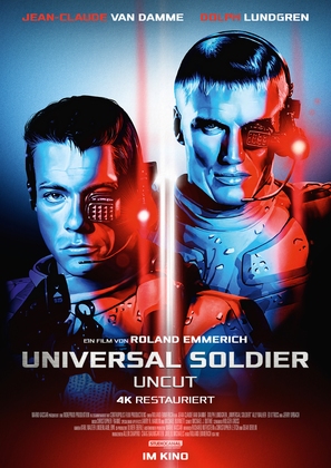 Universal Soldier - German Re-release movie poster (thumbnail)