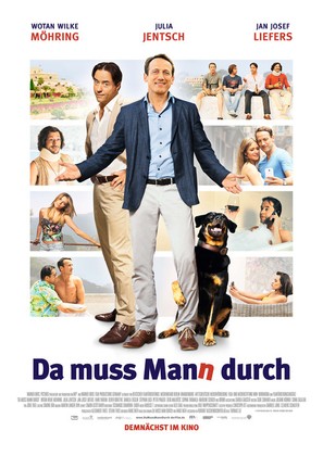 Da muss Mann durch - German Movie Poster (thumbnail)
