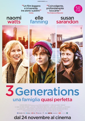 3 Generations - Italian Movie Poster (thumbnail)