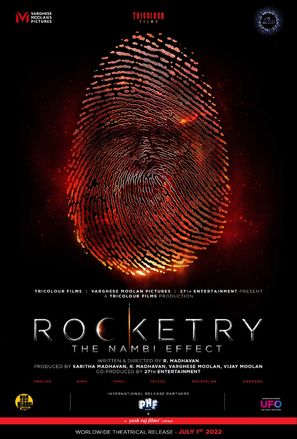 Rocketry: The Nambi Effect - Indian Movie Poster (thumbnail)