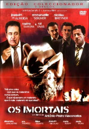 Os Imortais - Portuguese DVD movie cover (thumbnail)