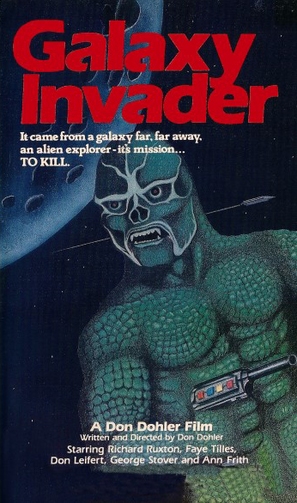 The Galaxy Invader - VHS movie cover (thumbnail)