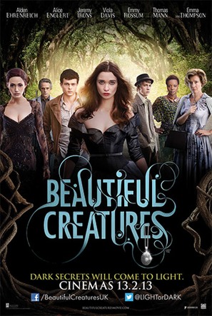 Beautiful Creatures - British Movie Poster (thumbnail)