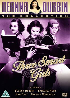 Three Smart Girls - British DVD movie cover (thumbnail)