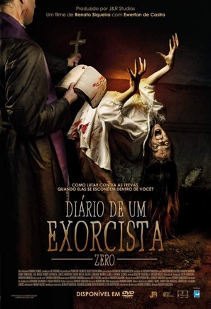 Di&aacute;rio de um Exorcista - Zero - Brazilian Movie Poster (thumbnail)