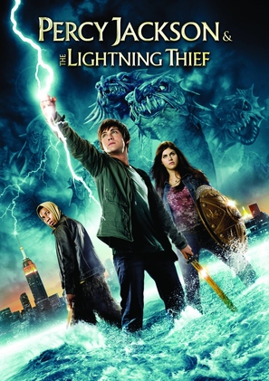 Percy Jackson &amp; the Olympians: The Lightning Thief - DVD movie cover (thumbnail)