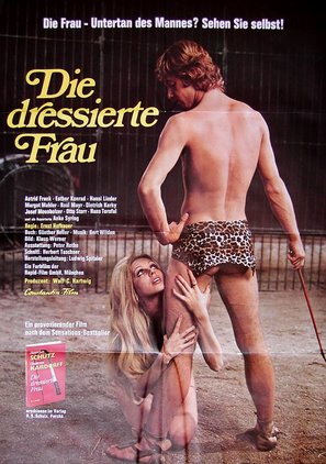 Die dressierte Frau - German Movie Poster (thumbnail)