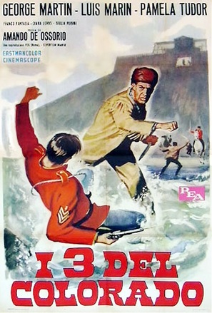 I tre del Colorado - Italian Movie Poster (thumbnail)