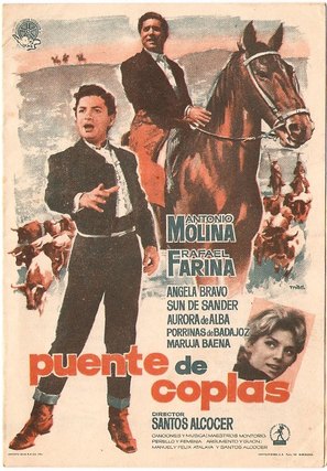 Puente de coplas - Spanish Movie Poster (thumbnail)