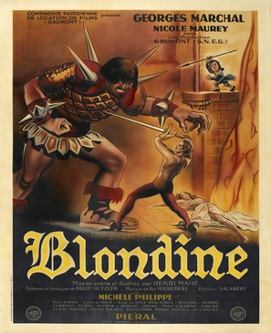 Blondine - French Movie Poster (thumbnail)