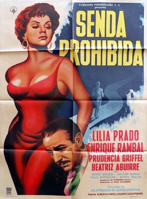 Senda prohibida - Mexican Movie Poster (thumbnail)