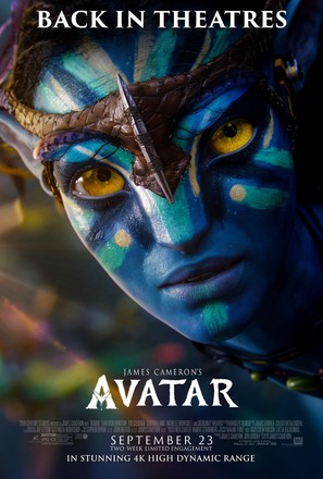 Avatar - Re-release movie poster (thumbnail)