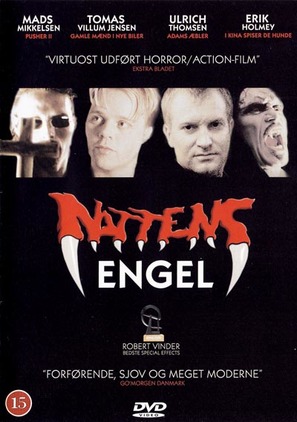 Nattens engel - Danish DVD movie cover (thumbnail)