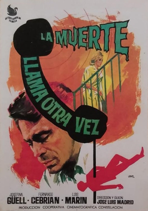 La muerte llama otra vez - Spanish Movie Poster (thumbnail)