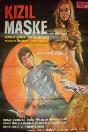 Kizil maske&#039;nin intikami - Turkish Movie Poster (thumbnail)