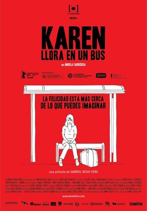 Karen llora en un bus - Colombian Movie Poster (thumbnail)