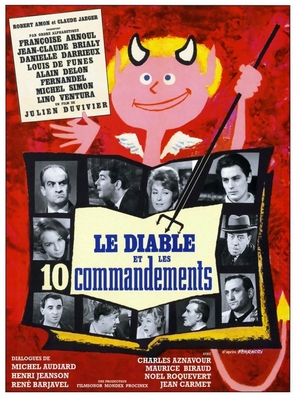 Le diable et les dix commandements - French Movie Poster (thumbnail)