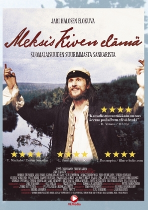 Aleksis Kiven el&auml;m&auml; - Finnish Movie Poster (thumbnail)