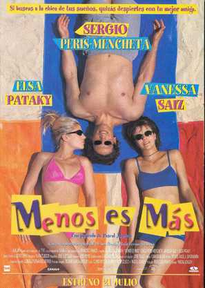 Menos es m&aacute;s - Spanish Movie Poster (thumbnail)