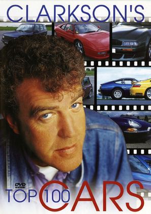 Clarkson&#039;s Top 100 Cars - British DVD movie cover (thumbnail)