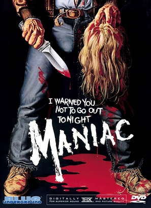 Maniac - DVD movie cover (thumbnail)