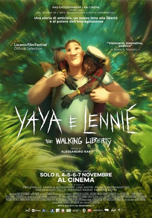 Yaya e Lennie: The Walking Liberty - Italian Movie Poster (thumbnail)