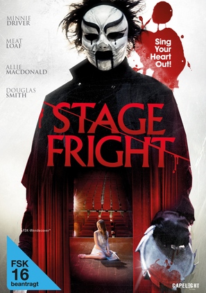 Stage Fright - German DVD movie cover (thumbnail)