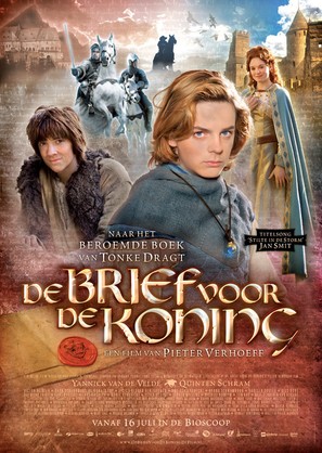 De brief voor de koning - Dutch Movie Poster (thumbnail)
