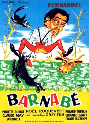 Barnab&egrave; - French Movie Poster (thumbnail)