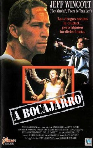 When the Bullet Hits the Bone - Spanish Movie Cover (thumbnail)