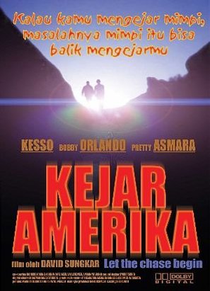Kejar Amerika - Indonesian Movie Poster (thumbnail)
