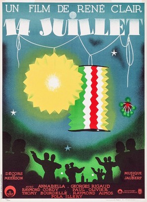 Quatorze Juillet - French Movie Poster (thumbnail)