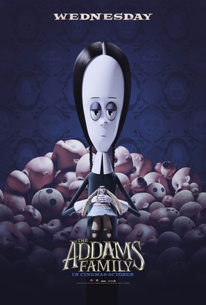 The Addams Family - British Movie Poster (thumbnail)