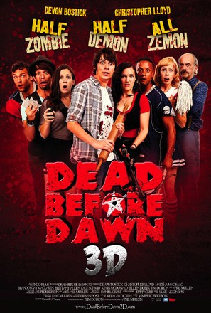 Dead Before Dawn 3D - Canadian Movie Poster (thumbnail)