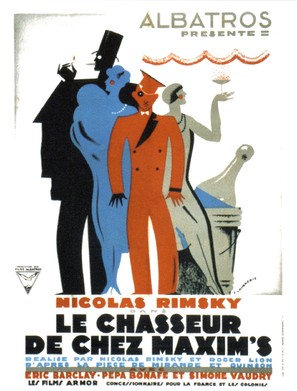Le chasseur de chez Maxim&#039;s - French Movie Poster (thumbnail)