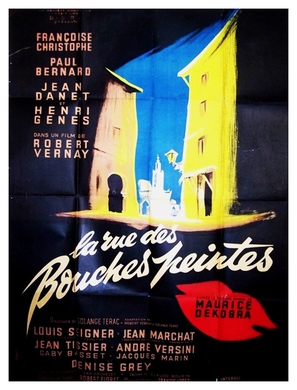La rue des bouches peintes - French Movie Poster (thumbnail)