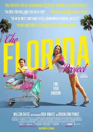 The Florida Project - Swedish Movie Poster (thumbnail)