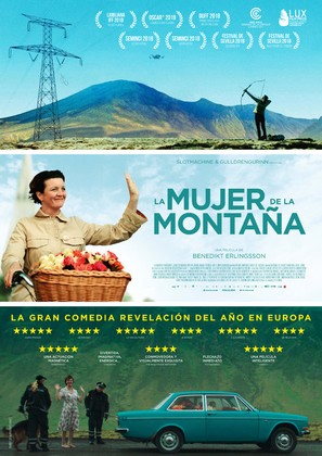 Kona fer &iacute; str&iacute;&eth; - Spanish Movie Poster (thumbnail)